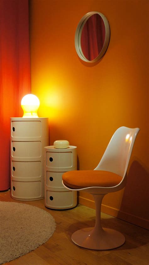 Part of P.A.M. The Orange Room | 70s interior, 70s home decor, Retro interior design