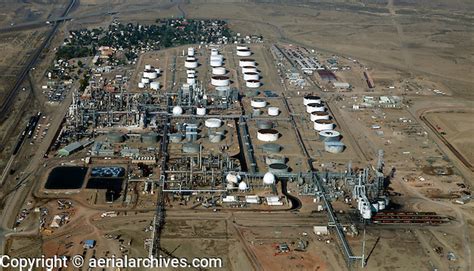 aerial photograph Sinclair Oil Refinery, Sinclair, Wyoming | Aerial Archives | Aerial and ...