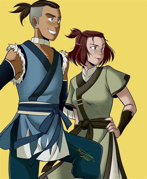 [by @lucky_chan34dl on Instagram] : sukka | Suki and sokka, Avatar airbender, Avatar sokka and suki