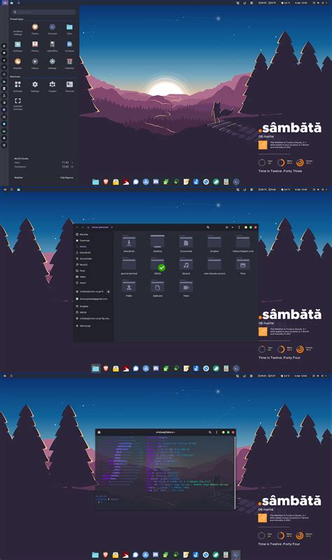 [GNOME] Dark Theme | Scrolller