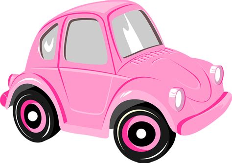 Download Car, Pink Car, Vw Beetle. Royalty-Free Vector Graphic - Pixabay