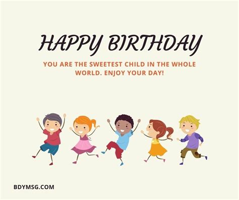 88 Happy Birthday Wishes For Kids (Both Girl and Boy Child)