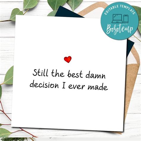 Romantic Anniversary Card | Createpartylabels