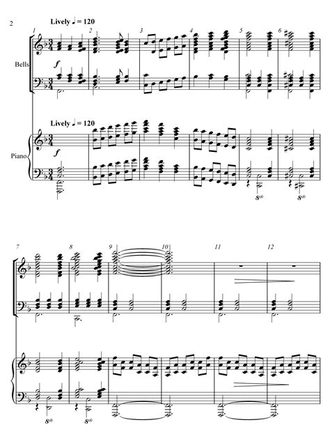 Handbell sheet music download (PDF): Acclamation on Hyfrydol, arr. by Dan Miller for handbells ...