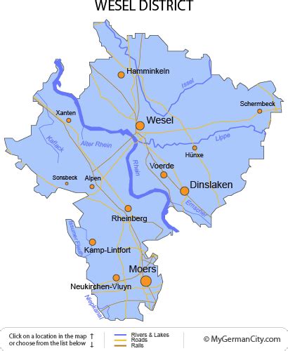 Wesel District - The Long History Of The Lower Rhine Region