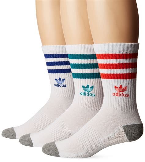 adidas Men's Originals Crew Socks (3-Pack) | ExerciseN