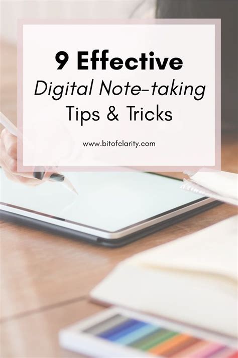 9 Effective Digital Note-taking Tips for iPad | Note taking tips, Note ...