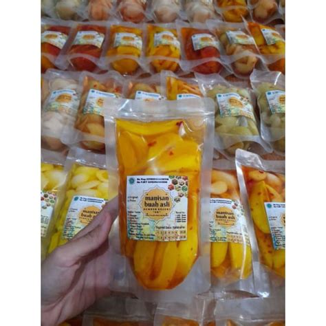 Jual Manisan Mangga Buah Asli Segar Dengan Gula Alami | Shopee Indonesia