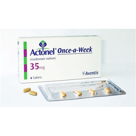 Actonel Once a Week 35 mg ( risedronate sodium ) 2 film-coated tablets