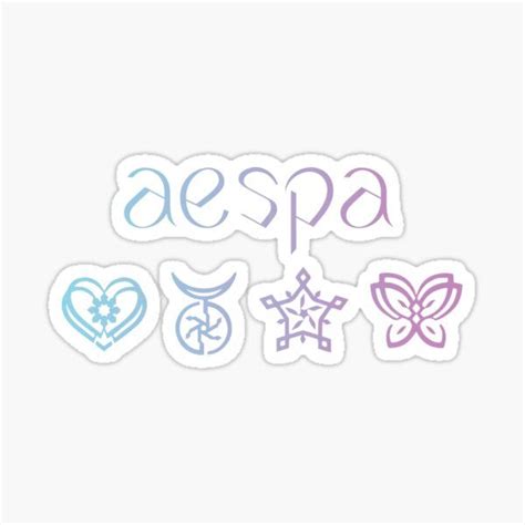 aespa Symbols Sticker