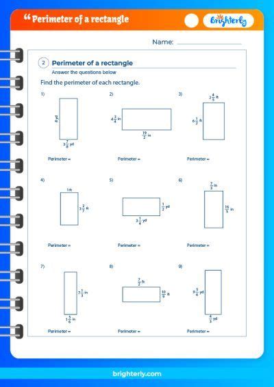 Perimeter of Rectangle ⭐ Formula, Definition, Examples, Facts