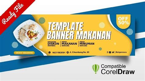 Kumpulan Contoh Banner Warung Popular Coreldraw Beserta Filenya ...