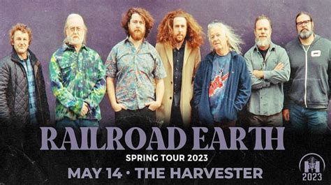 Railroad Earth Tickets at The Harvester Performance Center in Rocky Mount by The Harvester | Tixr