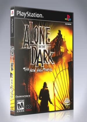 PS1 - Alone in the Dark: The New Nightmare Custom Game Case | Retro ...