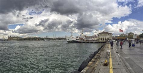 Ferry of Istanbul in Kadikoy District in Turkey Editorial Stock Photo - Image of ship, bosphorus ...