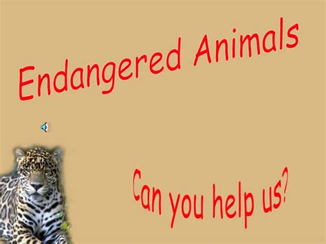 Endangered Animals Powerpoint[1] | PPT