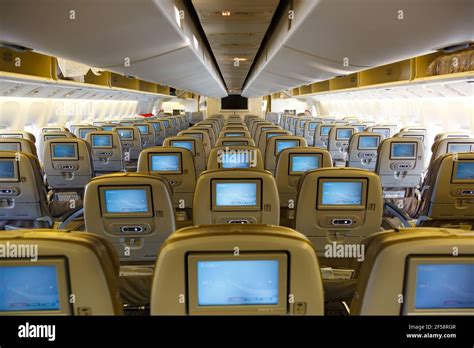 Jeddah, Saudi Arabia – February 17, 2018: Cabin of a Saudi Arabian ...