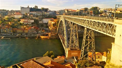 Oporto Sunset... Sydney Harbour Bridge, World Heritage, Portugal, Landmarks, Travel, Port Wine ...