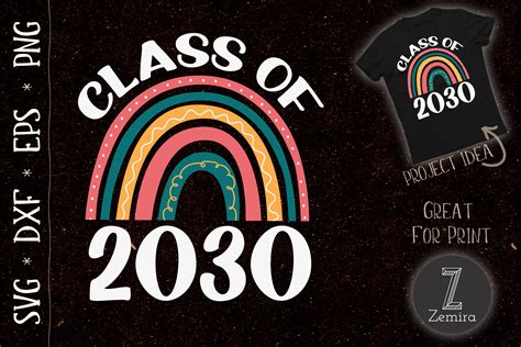 CLASS of 2030 Rainbow School Student By Zemira | TheHungryJPEG