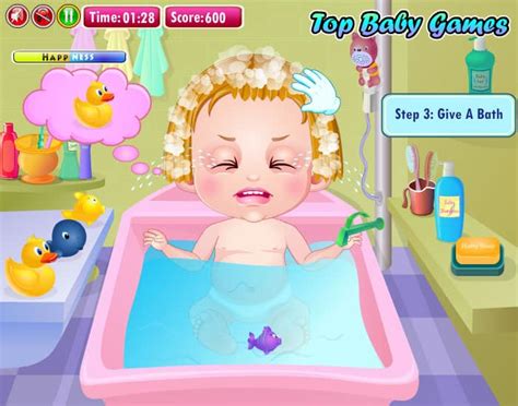 Baby Hazel: Hair Care - Free Play & No Download | FunnyGames