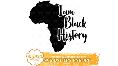 I Am Black History SVG | ubicaciondepersonas.cdmx.gob.mx