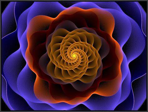 Fibonacci's Rose by *Khan71 Fractal Art | Fibonacci Spirals & Fractals In Nature | Pinterest ...