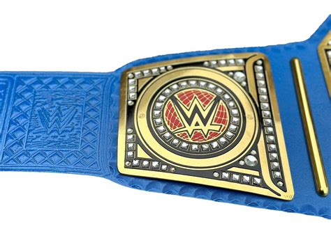 WWE Universal Championship Replica Title Belt Blue Brass 2MM - Etsy