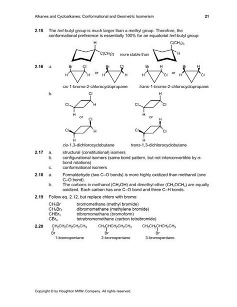 Alkanes