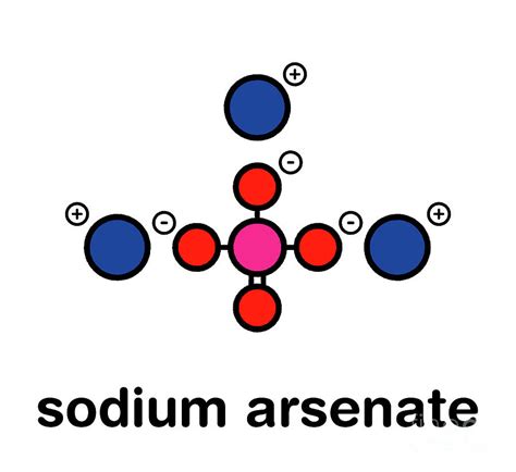 Sodium Arsenate Salt Chemical Structure Photograph by Molekuul/science Photo Library - Pixels