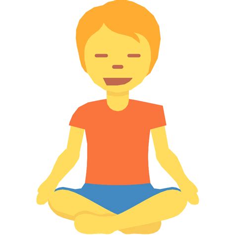 Person In Lotus Position Vector SVG Icon - SVG Repo