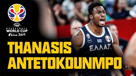 Thanasis Antetokounmpo - ALL his BUCKETS & HIGHLIGHTS from the FIBA Basketball World Cup 2019 ...