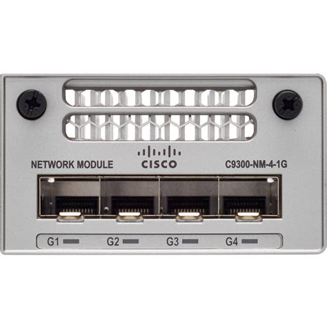 Malaysia CISCO CATALYST 9300 Series C9300-NM-4G 4 X 1GE NETWORK MODULE