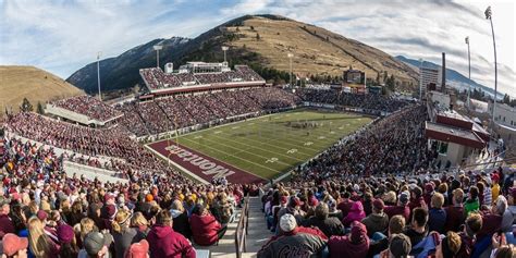 Montana Grizzlies football at Washington-Grizzly Stadium : SportsPorn