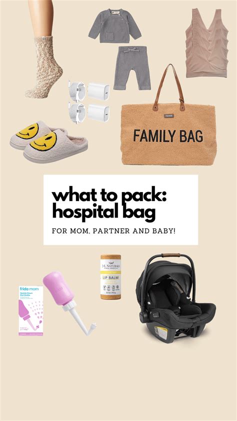 What to Pack in Your Hospital Bag (first time mom!) - HealthyGirl Kitchen