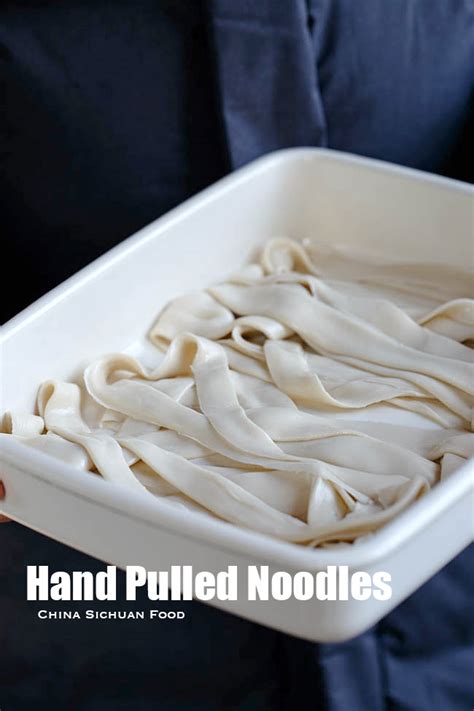 Hand Pulled Noodles (Easier Version) - China Sichuan Food