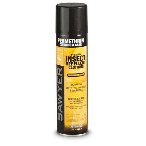 Sawyer Permethrin Mosquito & Tick Repellent, 9 oz. - 627602, Camping ...