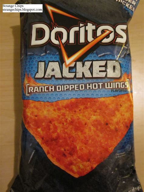 Strange Chips: Doritos Jacked Ranch Dipped Hot Wings