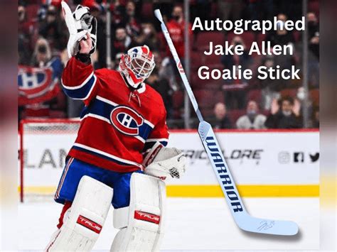 Autographed Jake Allen Hockey Stick - Jardine Auctioneers