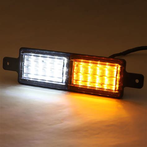 Sealed Bullbar Lights Set Of 2 Front Indicator Park LED Bull Bar Light | eBay