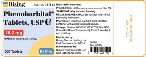 Phenobarbital Tablets - FDA prescribing information, side effects and uses