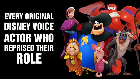 Every Original Disney Voice Actor Who Reprised Their Roles - YouTube