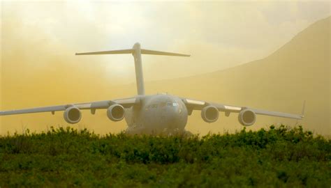 C-17s complete first dirt landing > Joint Base Elmendorf-Richardson ...