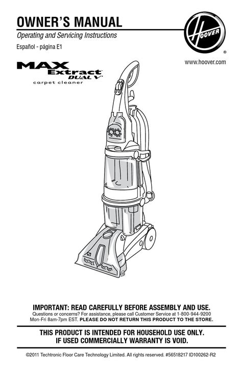 Hoover maxextract dual v manual by Aragonez - Issuu