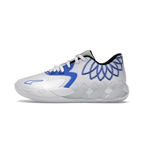 Puma LaMelo Ball MB.01 White BluePuma LaMelo Ball MB.01 White Blue - OFour