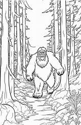 30  Bigfoot Coloring Pages Free Printable PDF & Online sketch template