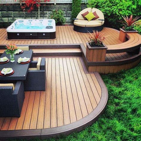 Outdoor Living Deck, Outdoor Deck, Outdoor Seating, Small Backyard Decks, Small Backyard Design ...