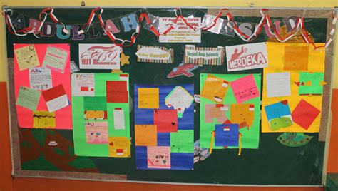 Contoh Mading Sekolah Tema 17 Agustusan - Art Mas Jeck