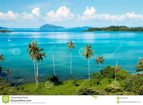 Koh Mak Island Viewpoint at Trat in Thailand Summer Season Stock Photo ...