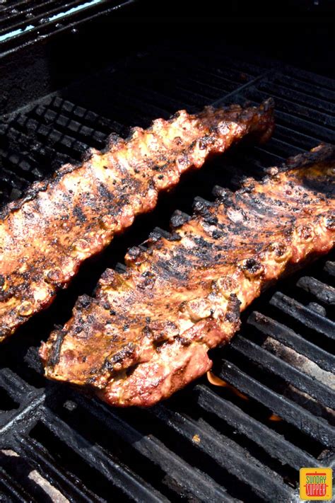 Grilled Baby Back Ribs with Sweet and Spicy Rub | Sunday Supper Movement