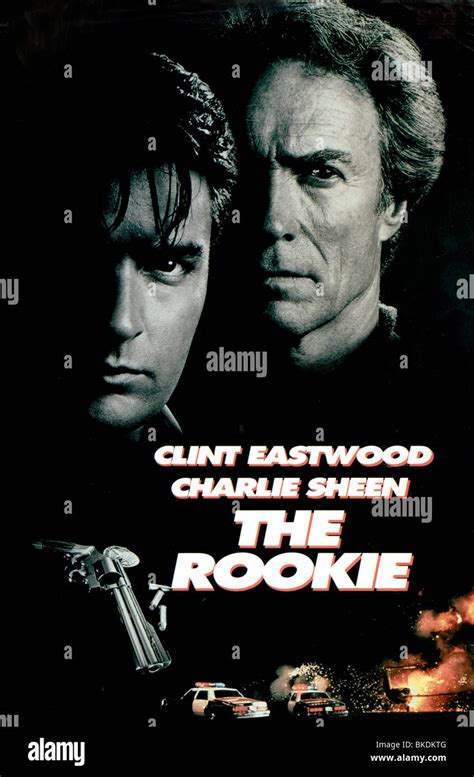 THE ROOKIE -1990 POSTER Stock Photo - Alamy